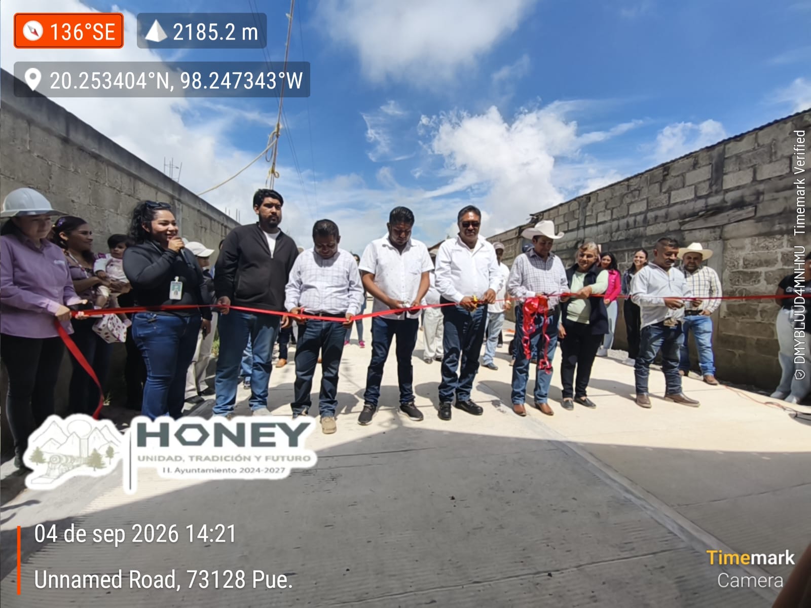 Imagen de la noticia: 🚧INAUGRACIÓN DE OBRA | VISTA HERMOSA – CALLE LOS ASERRADEROS