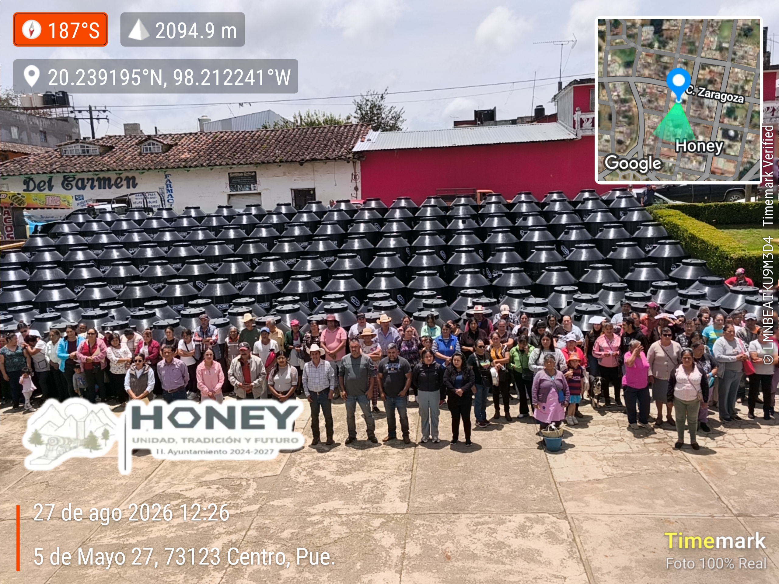 💧🏠 ENTREGA DE TINACOS IUSA | MEJORAMIENTO DE LA VIVIENDA.